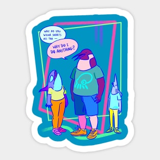 CARGO SHORTS Sticker